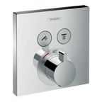 hansgrohe ShowerSelect Thermostat for concealed installation for 2 functions Chrome