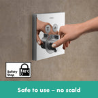 hansgrohe ShowerSelect Thermostat for concealed installation for 2 functions Chrome