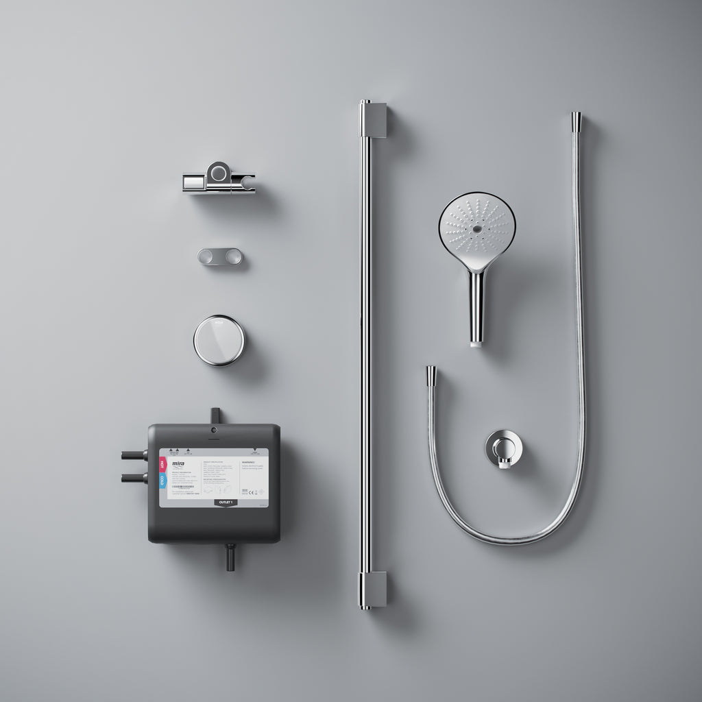 Mira Activate Smart Digital Shower High Pressure Single Outlet Rear Fed with ColdBoost��������� 1.1903.087