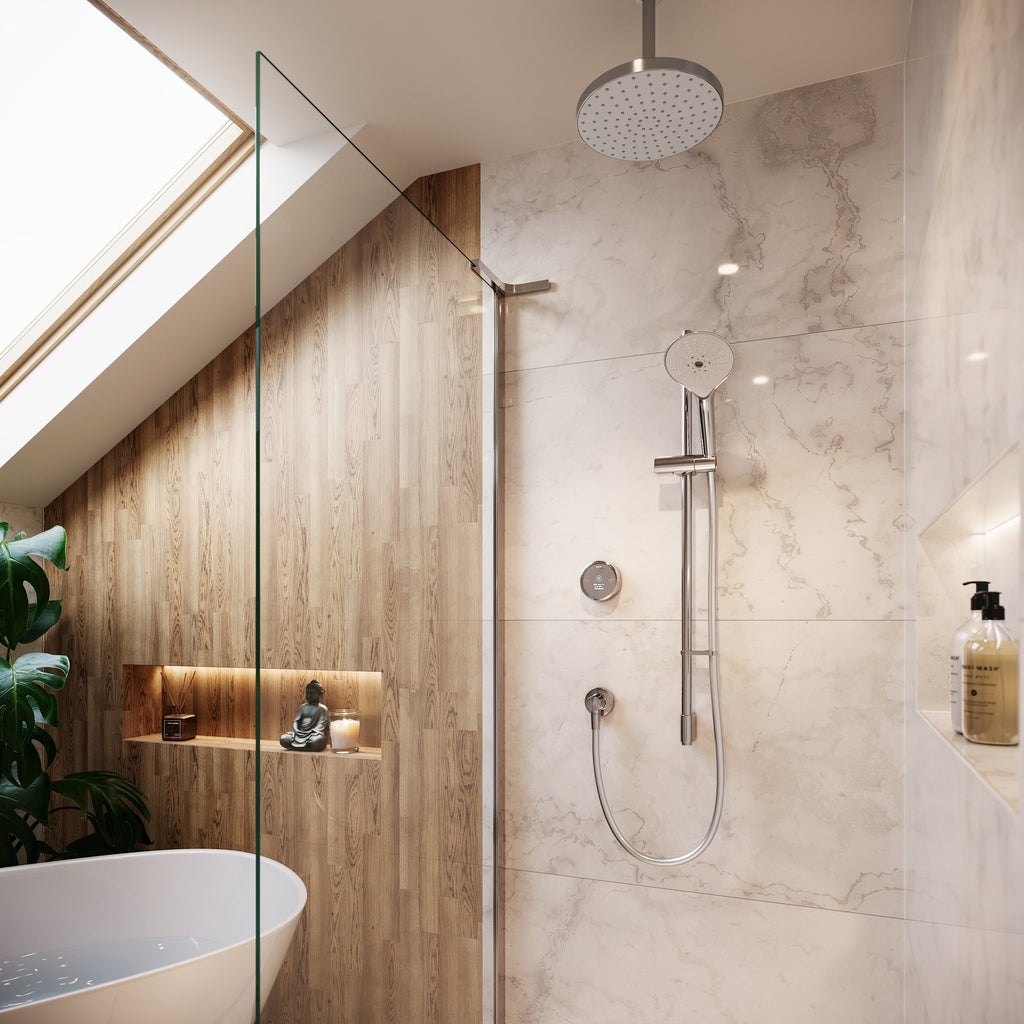 Mira Activate Smart Digital Shower Pumped Dual Outlet Ceiling Fed with ColdBoost��������� 1.1903.092