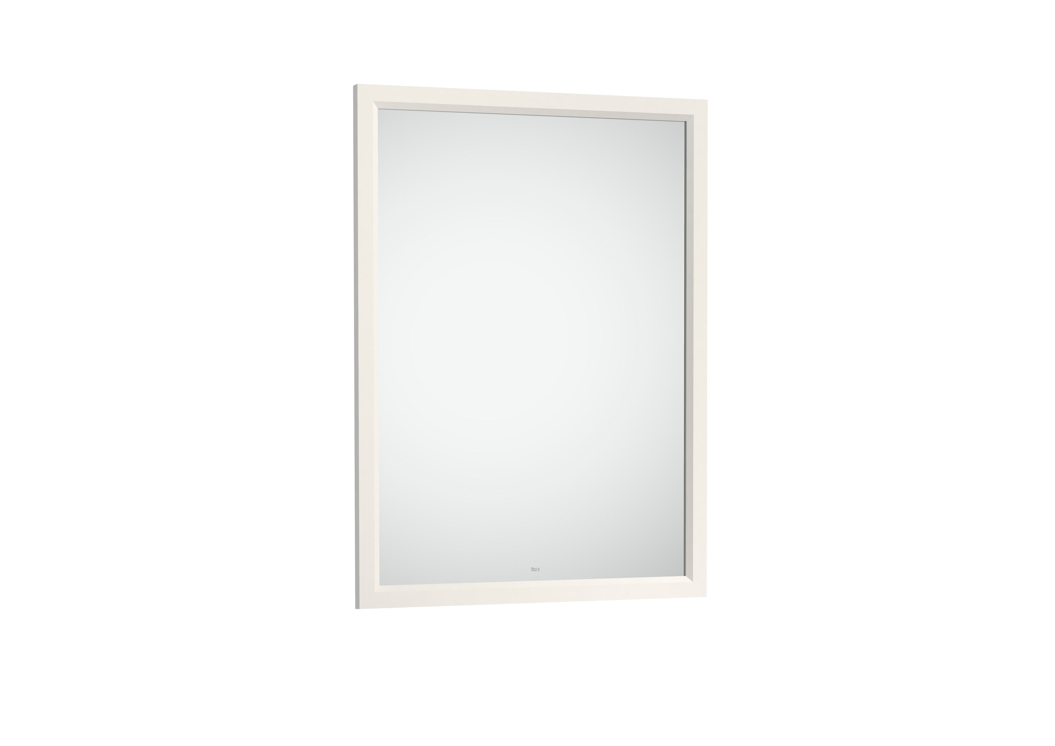 Roca Romea Furniture Framed Mirror 600 x 800mm White Satin