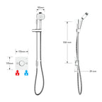 MIRA EVOCO DUAl BATHFILl W/ HYDROGLO 1.1967.006