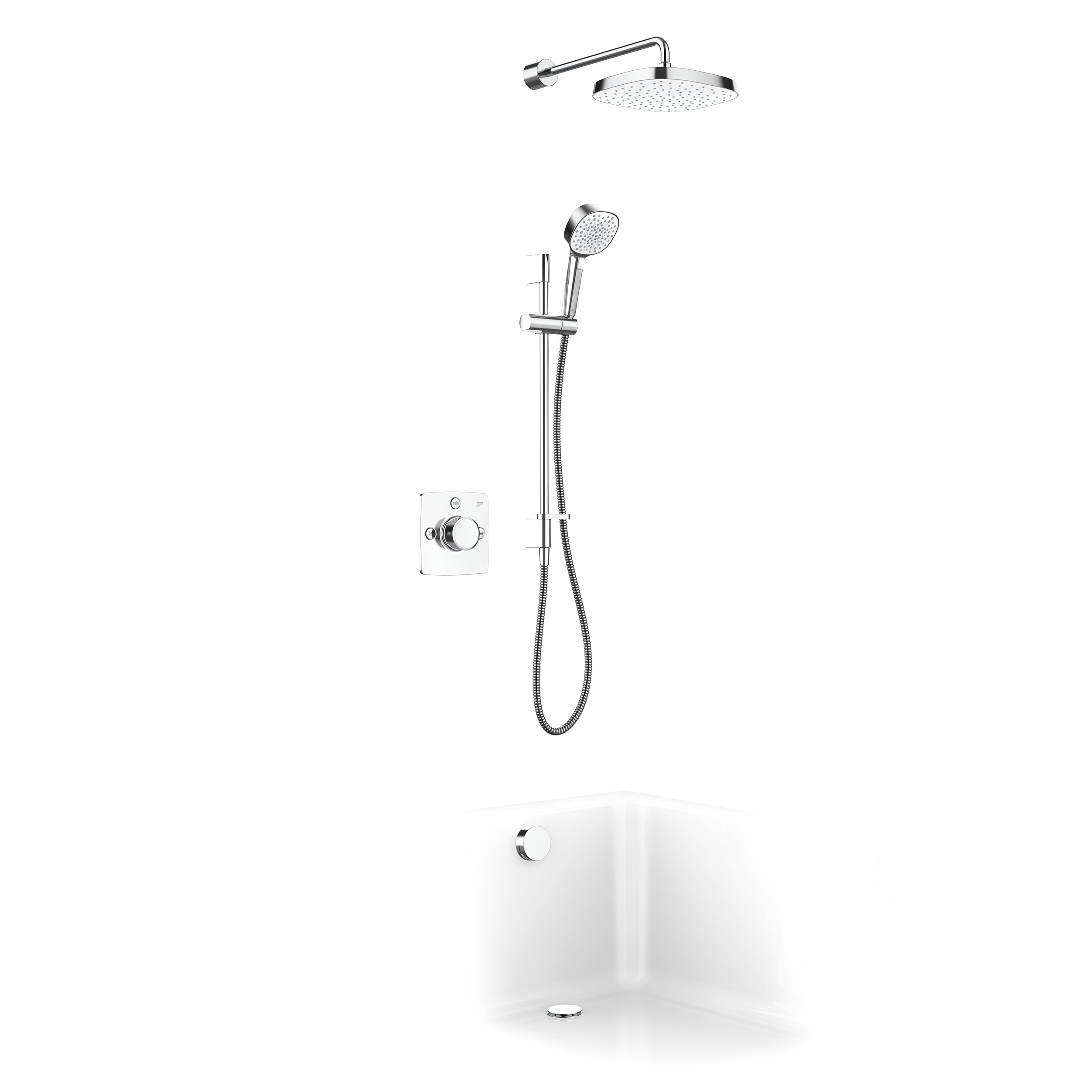 MIRA EVOCO TRIPLE OUTLET W/ HYDROGLO 1.1967.009