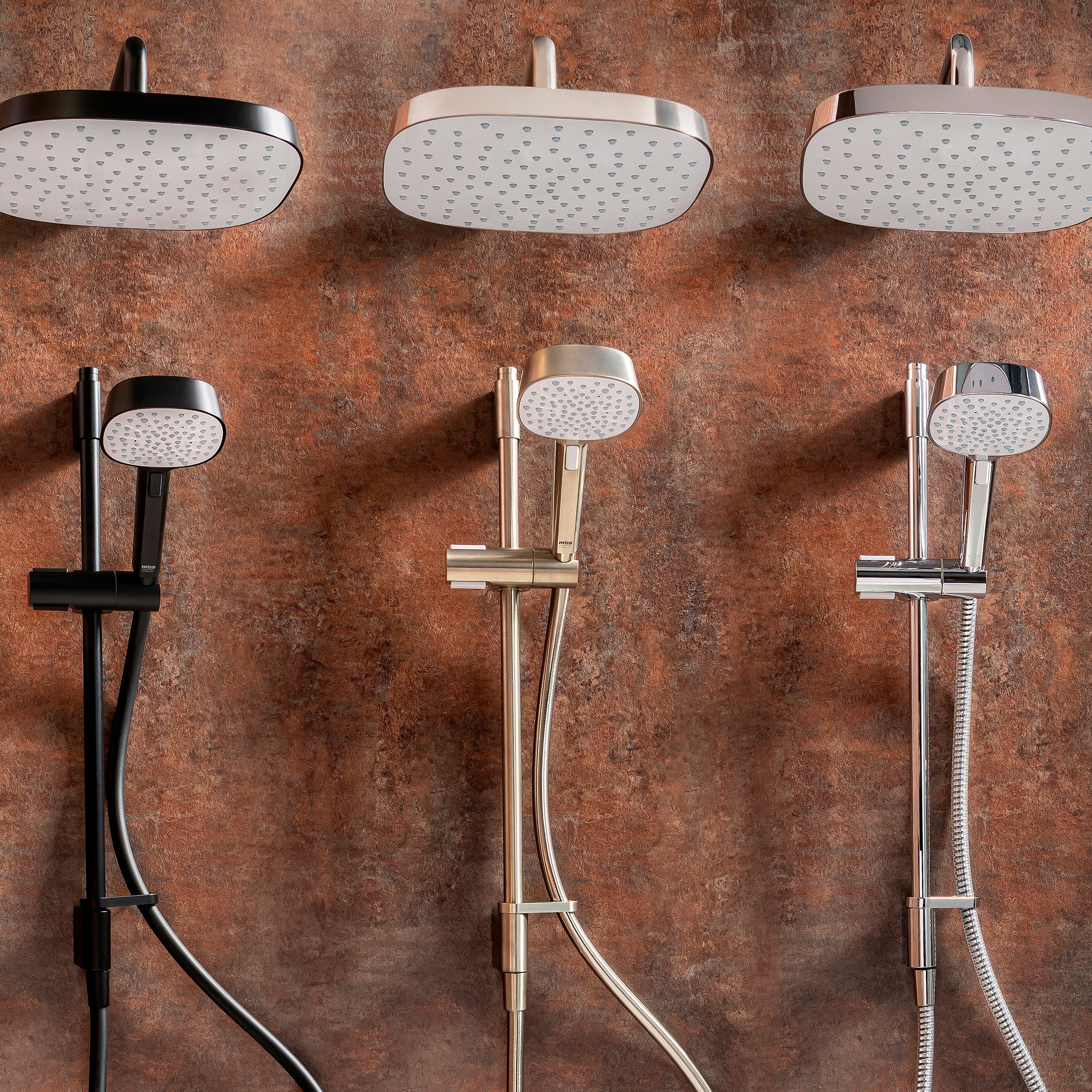 MIRA EVOCO TRIPLE OUTLET W/ HYDROGLO 1.1967.009