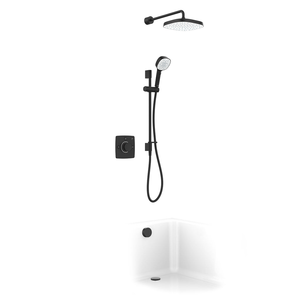 MIRA EVOCO TRIPLE OUTLET Bl W/ HYDROGLO 1.1967.010
