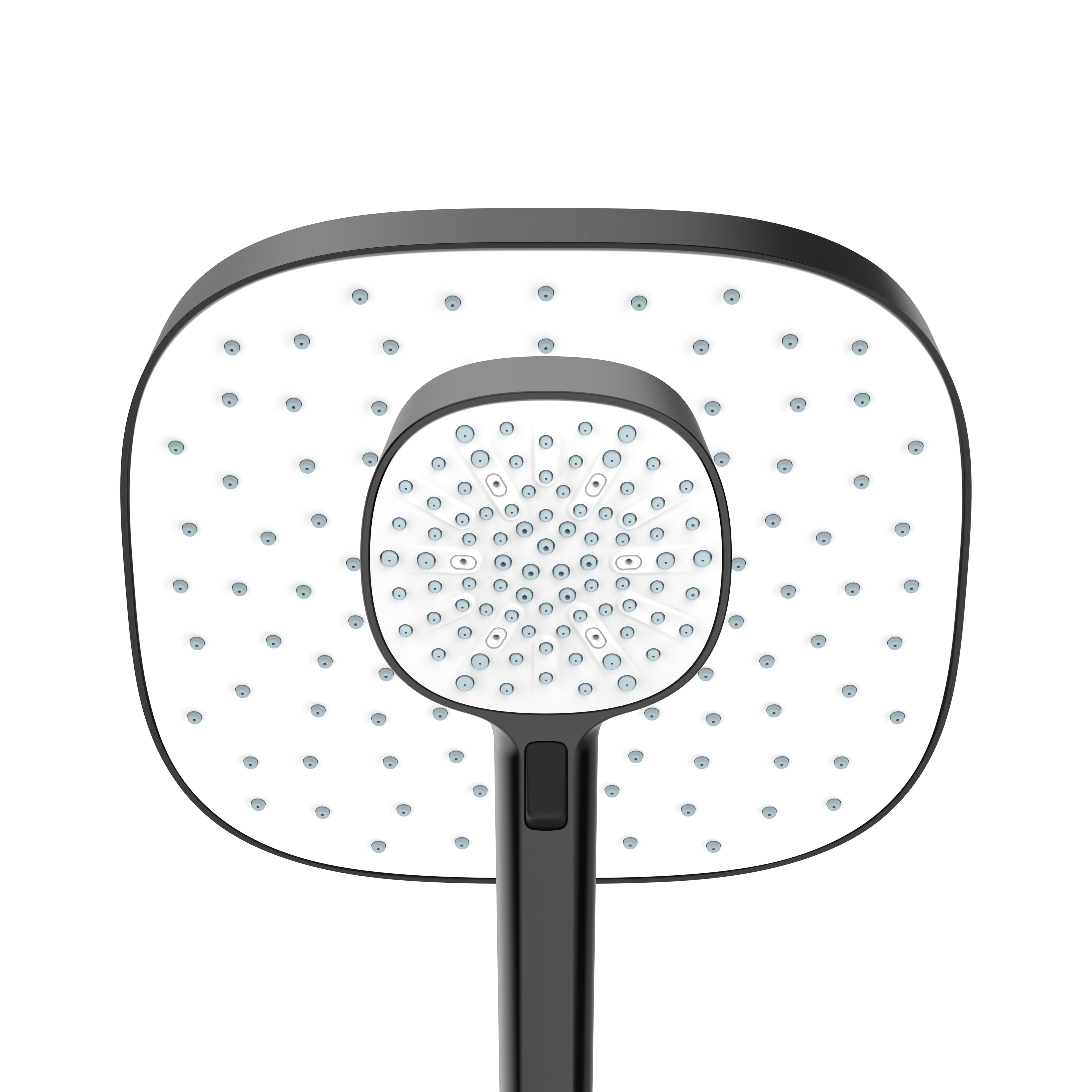 MIRA EVOCO TRIPLE OUTLET Bl W/ HYDROGLO 1.1967.010