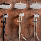MIRA EVOCO TRIPLE OUTLET Bl W/ HYDROGLO 1.1967.010