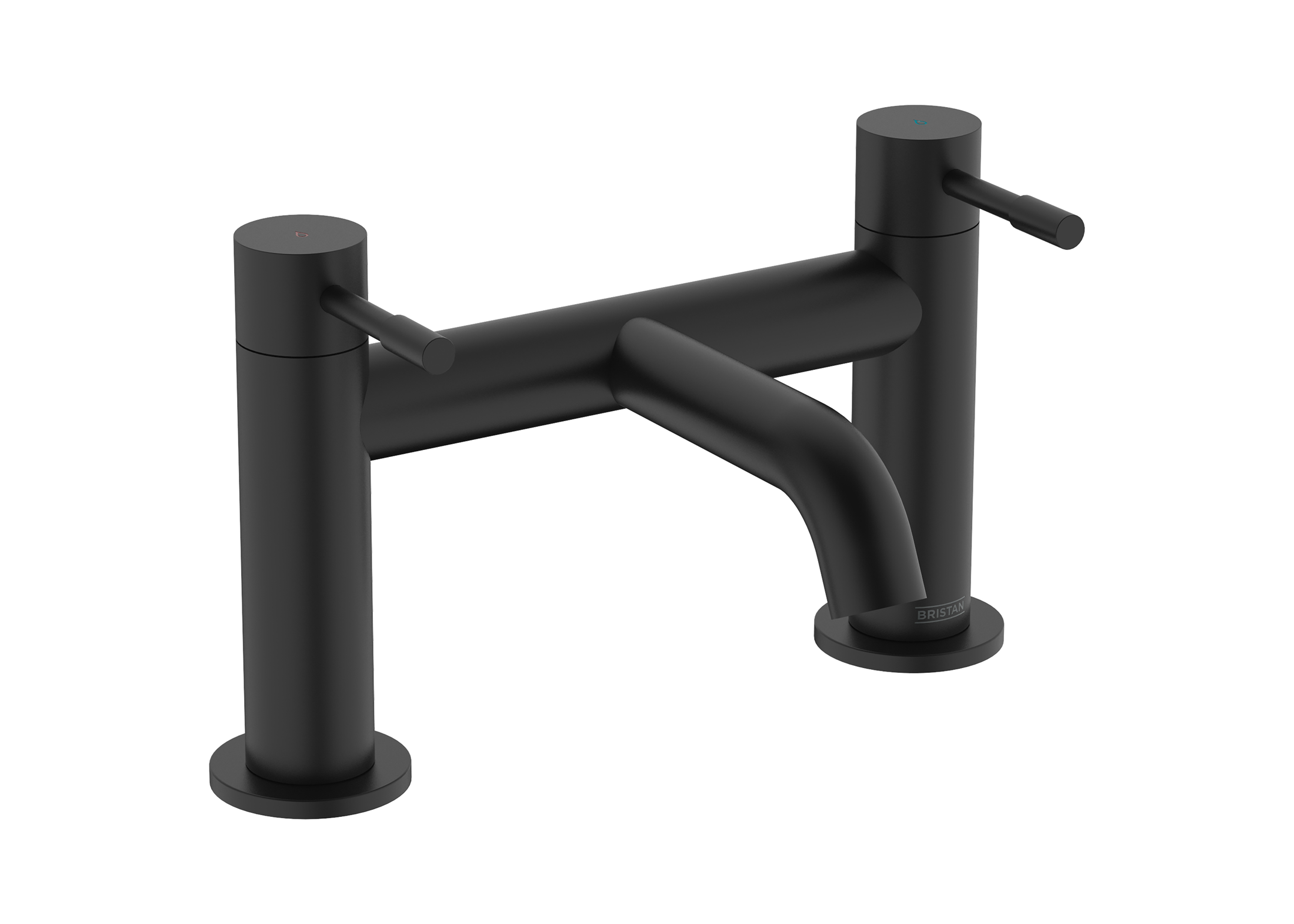 Bristan Mila Bath Filler Tap Black MI BF BLK