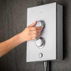Mira Decor Dual Outlet Electric Shower 10.8kW White 1.1894.009.