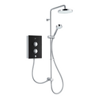 Mira Decor Dual Outlet Electric Shower 10.8kW Black Onyx 1.1894.006.