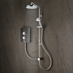 Mira Decor Dual Outlet Electric Shower 10.8kW Black Onyx 1.1894.006.