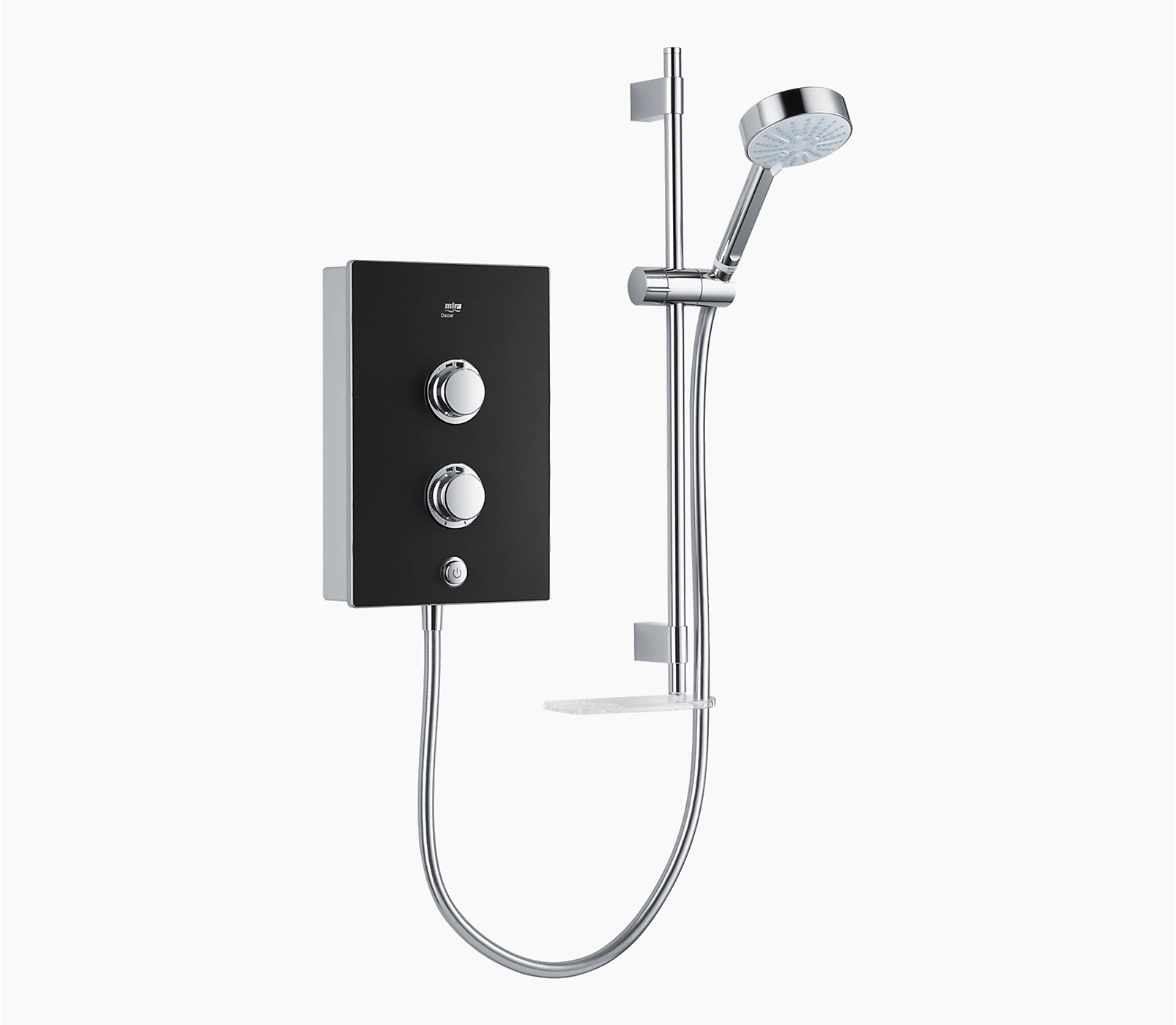 Mira Decor 9.5KW Single Outlet Electric Shower Black Onyx 1.1894.005.