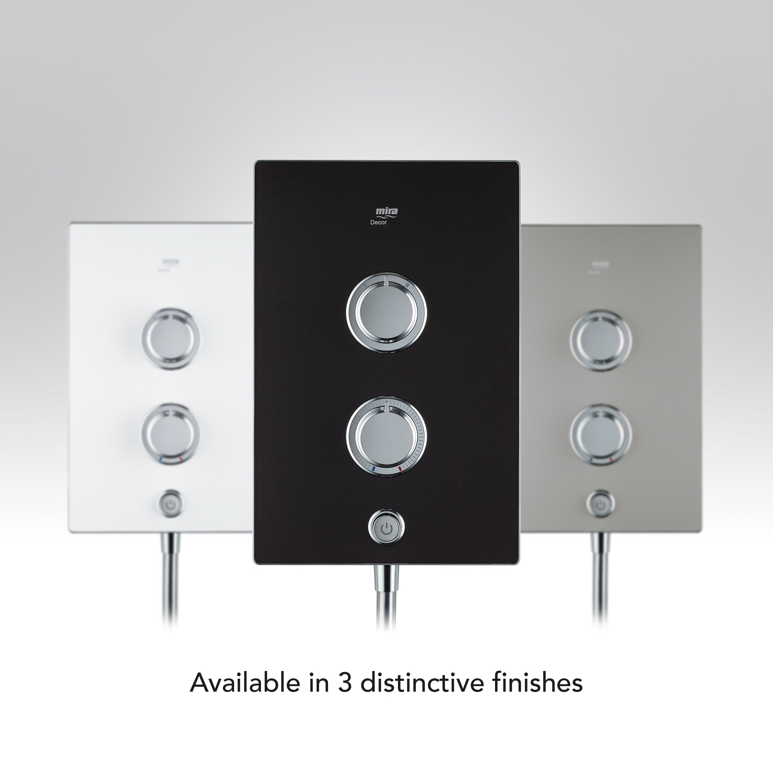Mira Decor Single Outlet Electric Shower 8.5Kw Black Onyx 1.1894.004.