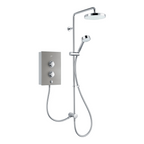 Mira Decor Dual Outlet 10.8kW Electric Shower Warm Silver 1.1894.003.