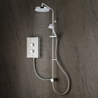 Mira Decor Dual Outlet 10.8kW Electric Shower Warm Silver 1.1894.003.