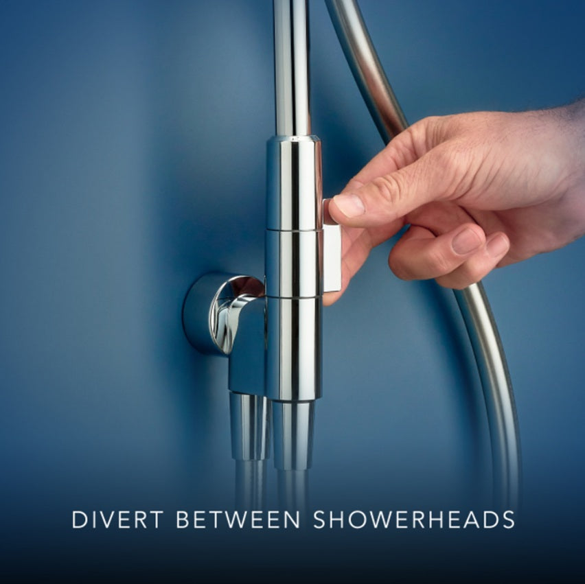 Mira Sport Dual 9.8kW Electric Shower White/Chrome (1.1746.825)
