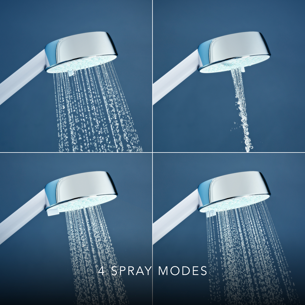 Mira Sport Dual 9kW Electric Shower White/Chrome (1.1746.824)