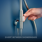 Mira Sport Dual 9kW Electric Shower White/Chrome (1.1746.824)