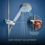 Mira Sport Dual 9kW Electric Shower White/Chrome (1.1746.824)