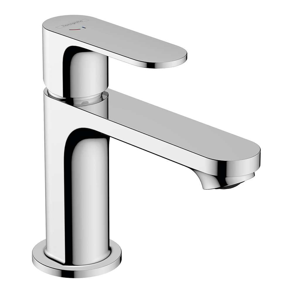 Hansgrohe Rebris S Single Lever Basin Mixer 80 Coolstart Without Waste Set Chrome
