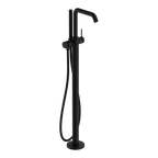 Hansgrohe Tecturis S Single Lever Bath Mixer Tap Floor-Standing Matt Black