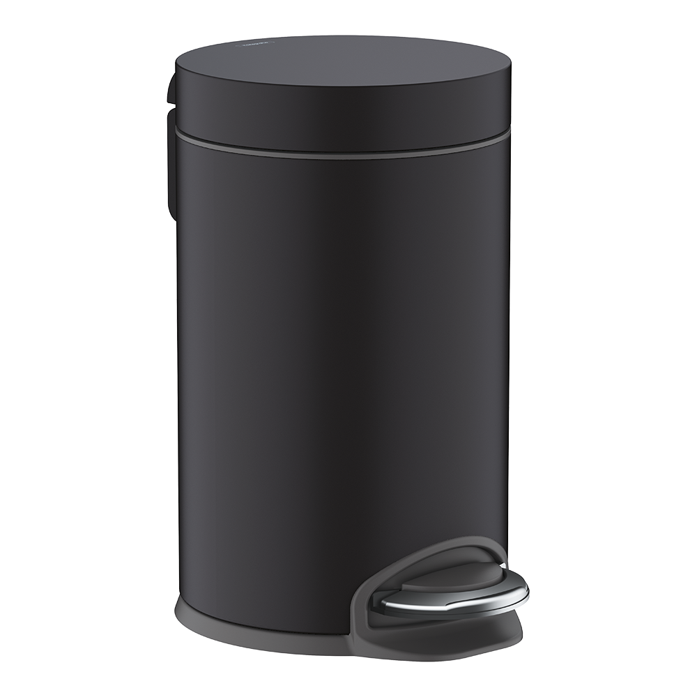 Hansgrohe Addstoris Pedal Bin Black