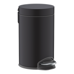 Hansgrohe Addstoris Pedal Bin Black