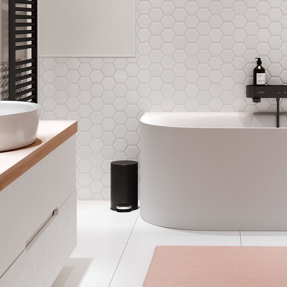 Hansgrohe Addstoris Pedal Bin Black