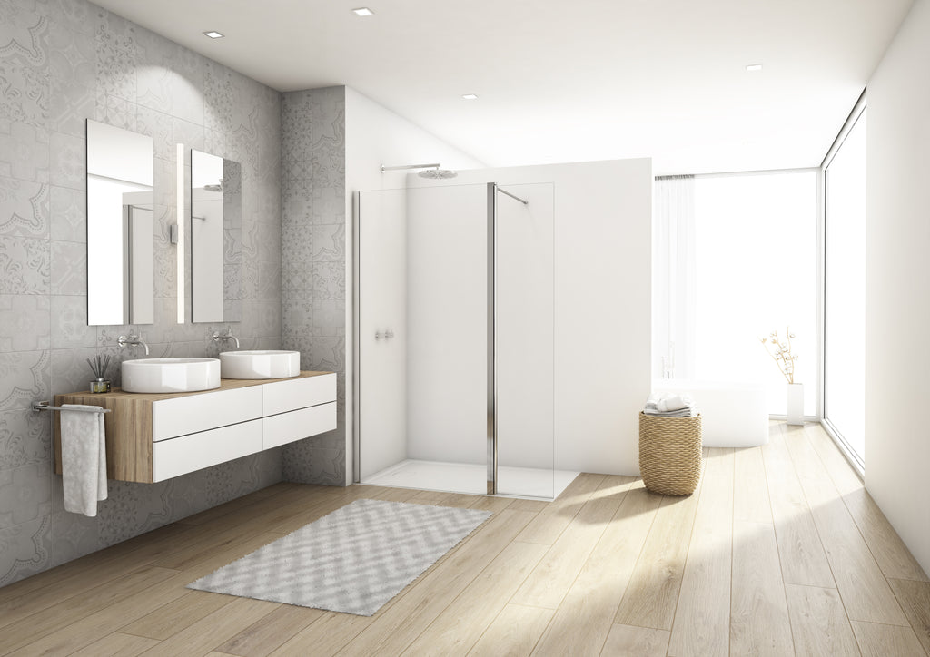 Kudos Showers Divera Pivot Deflector Panel 400mm