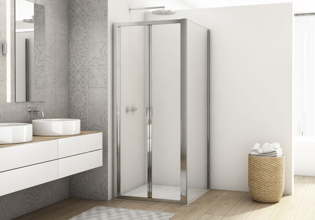 Kudos Showers Divera Bifold Door 1000mm Chrome