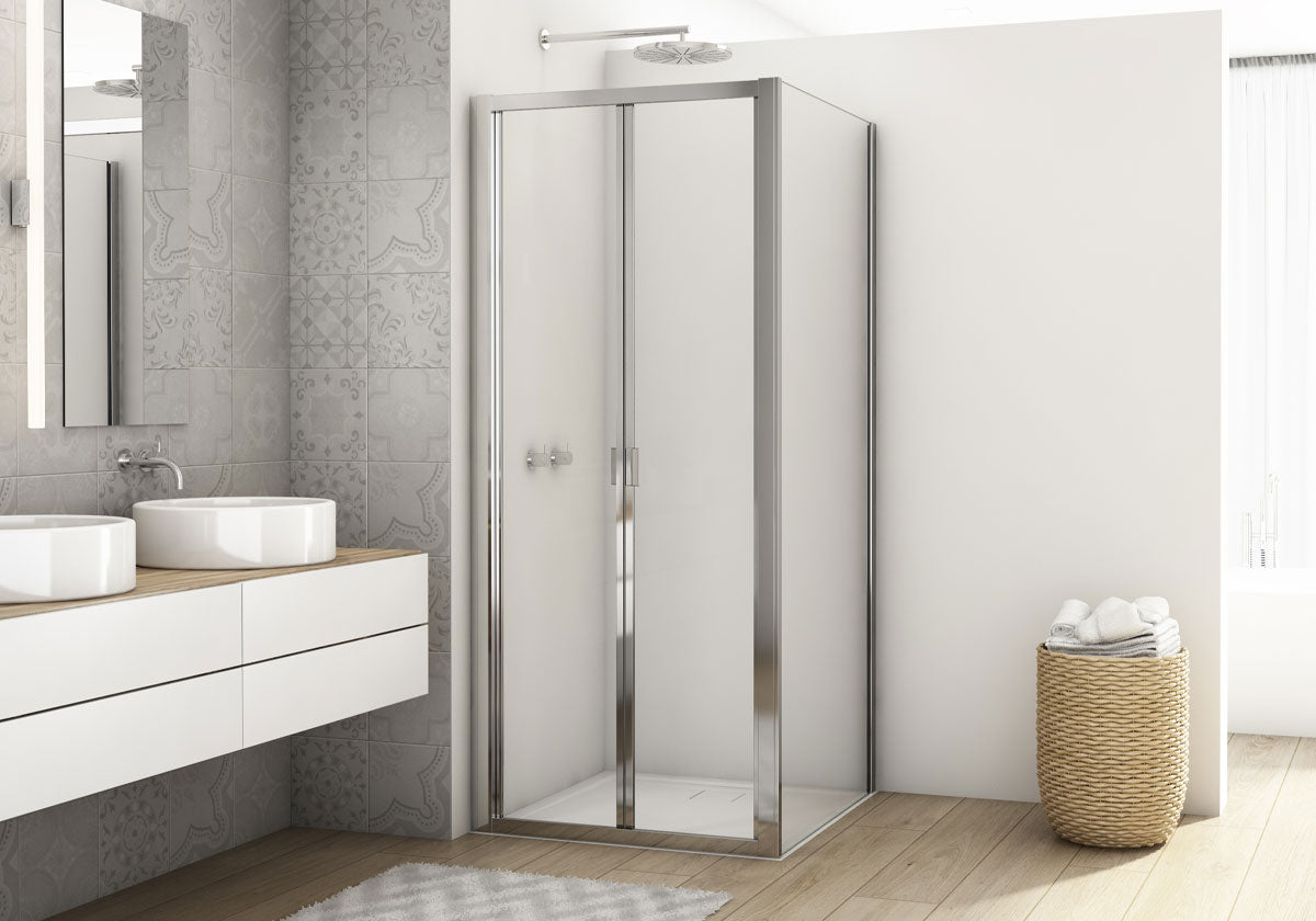 Kudos Showers Divera Bifold Door 1000mm Chrome