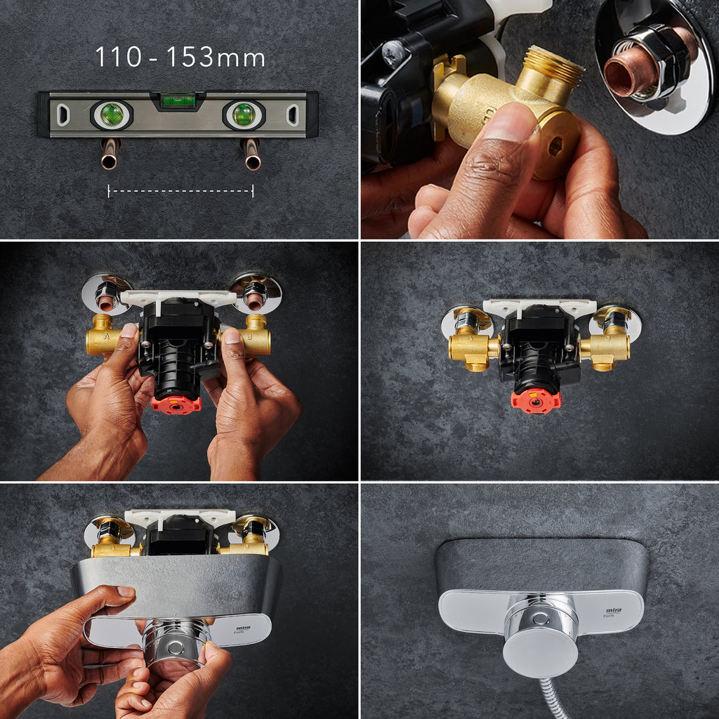 Mira Form Single Outlet Shower