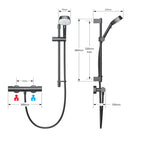 Mira Relate - Black Single Outlet Shower EV (1.1836.466)