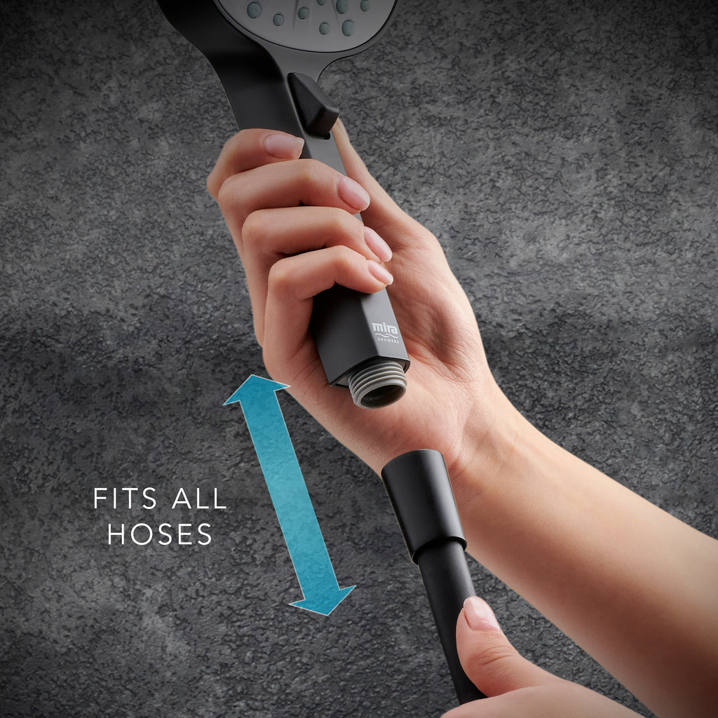 Mira Relate - Black Single Outlet Shower EV (1.1836.466)