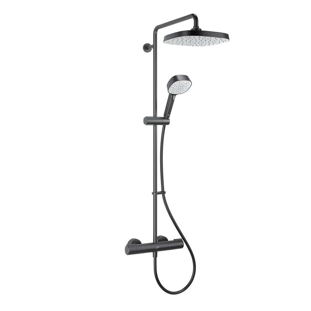 Mira Relate Black Dual Outlet Shower ERD 1.1836.467