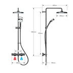 Mira Relate Black Dual Outlet Shower ERD 1.1836.467