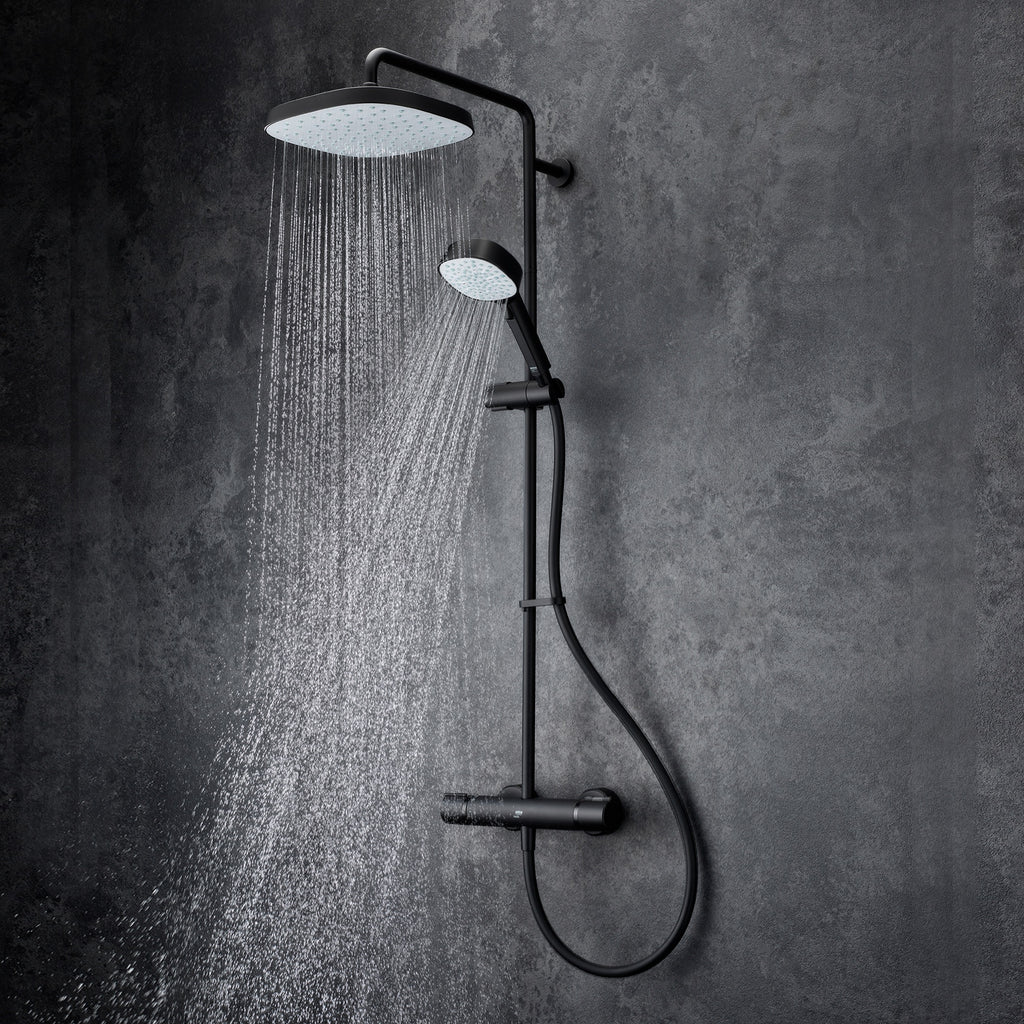 Mira Relate Black Dual Outlet Shower ERD 1.1836.467