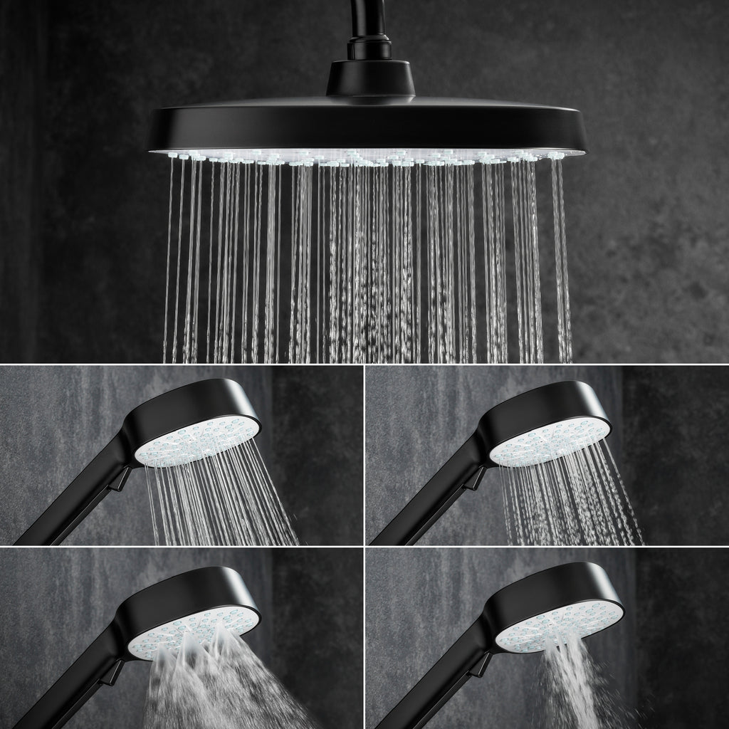 Mira Relate Black Dual Outlet Shower ERD 1.1836.467