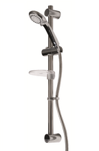 Croydex Three Function Shower Set Chrome