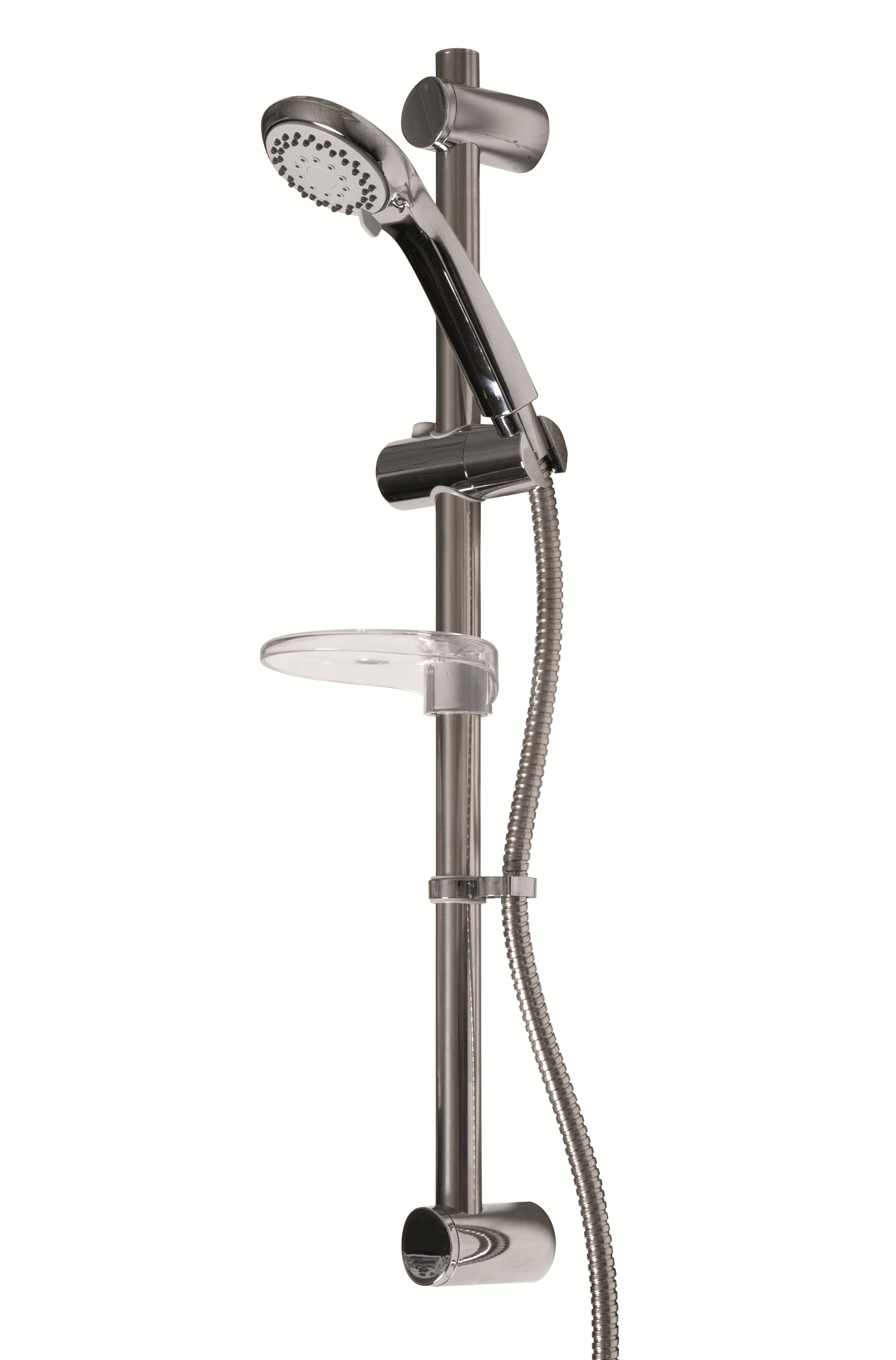 Croydex Three Function Shower Set Chrome