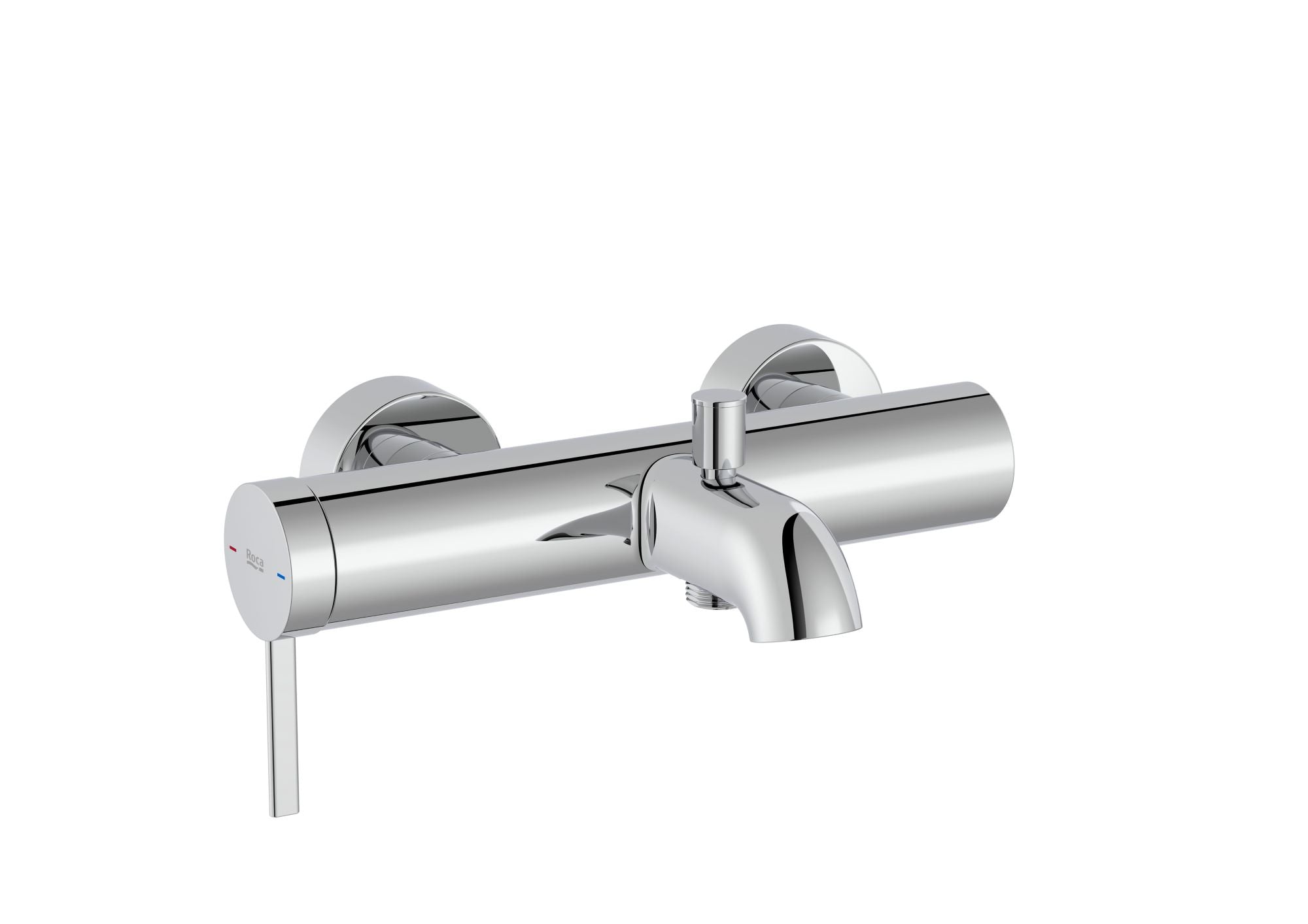 Roca Ona Wall Mounted Bath Shower Mixer Chrome