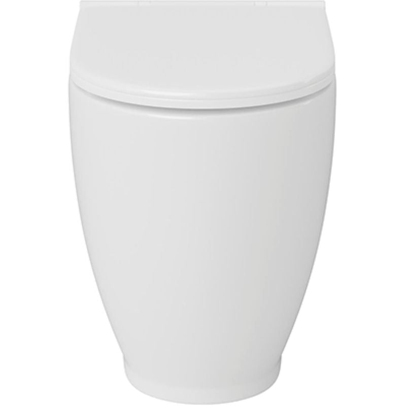 Heritage Stamford Rimless Back-To-Wall Pan