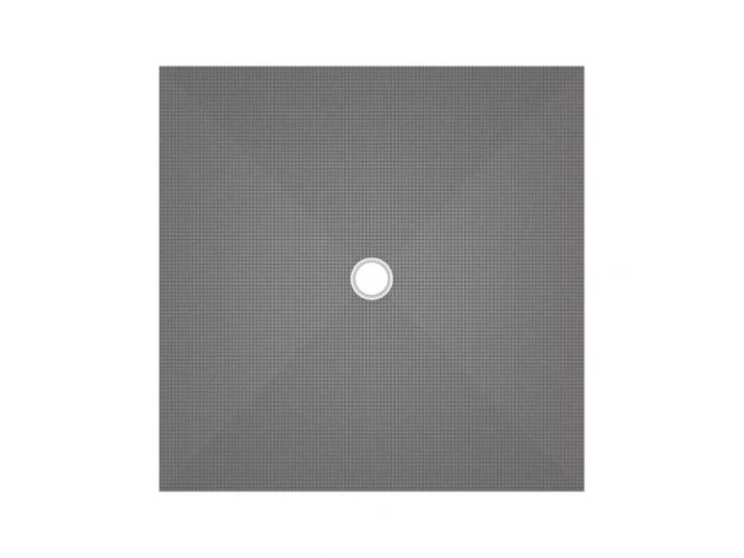 wedi Fundo Primo shower tray central drain 1000x1000x40mm