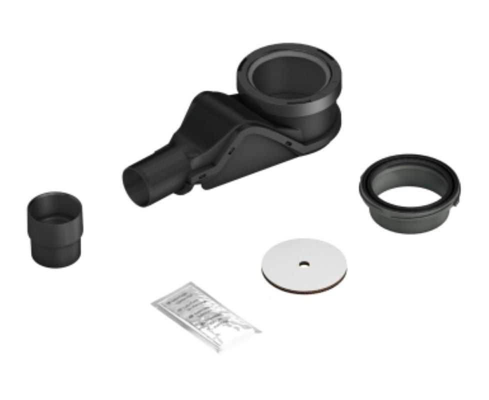 wedi Fundo Wave drain Mini Max horizontal DN40 extra flat