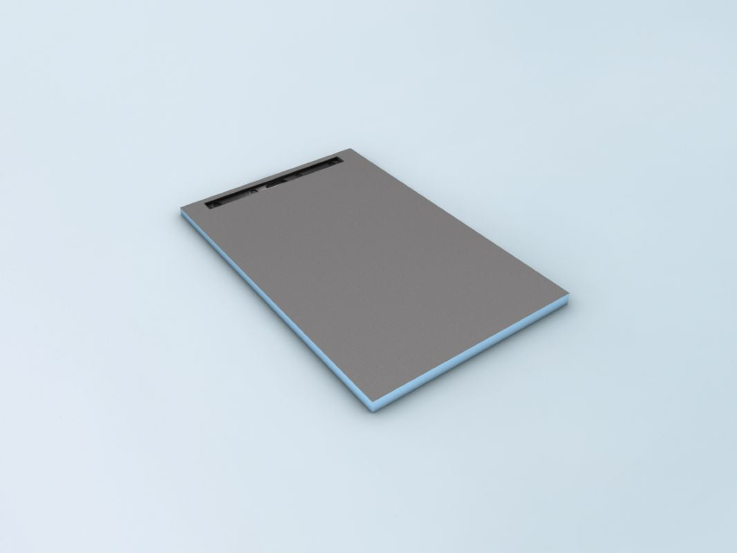 wedi Fundo Riolito Neo shower tray channel length 700mm, 1400x900x50mm