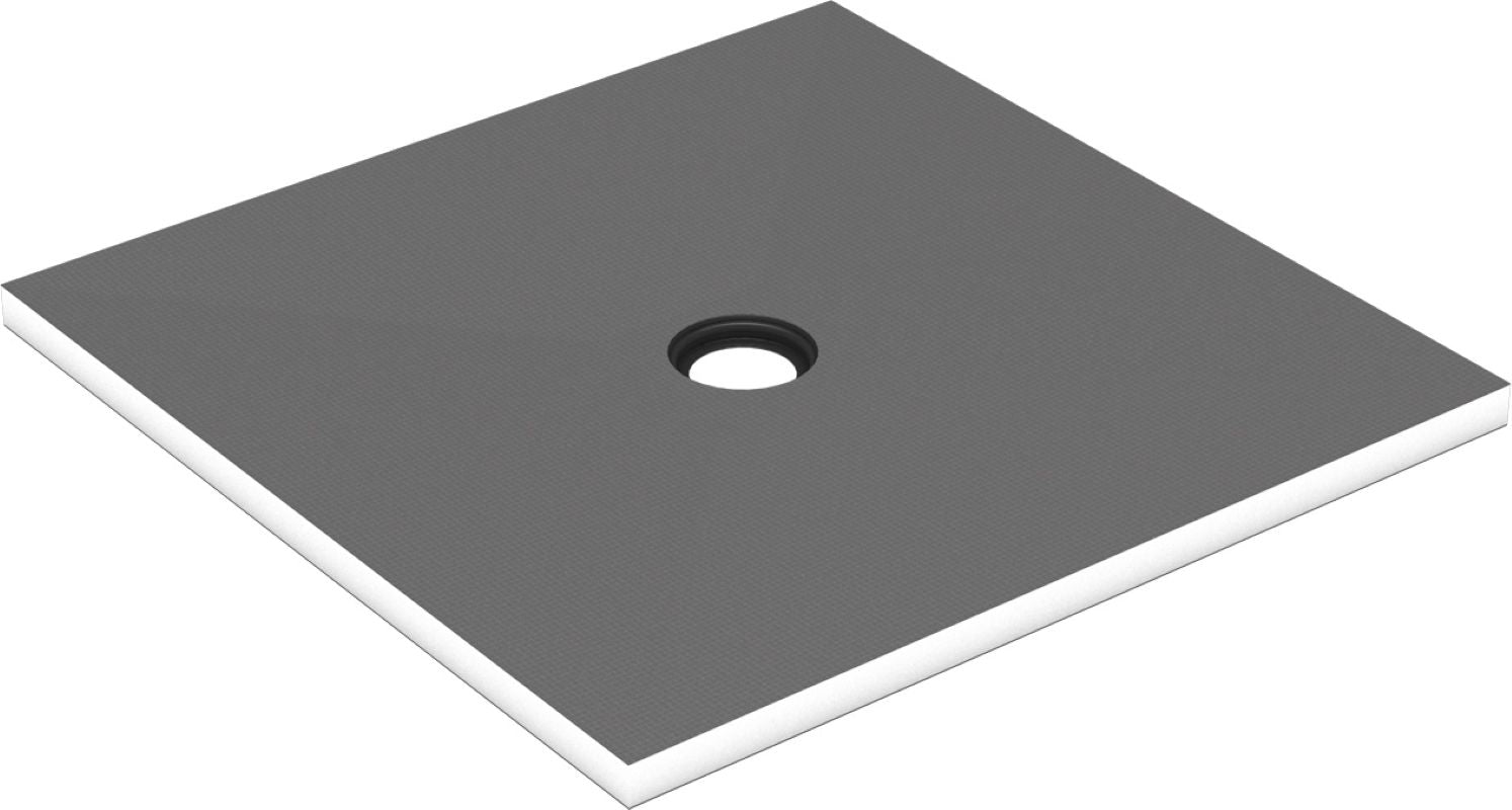 wedi Solso floor tray for PVC top layer 1200x1200x40mm