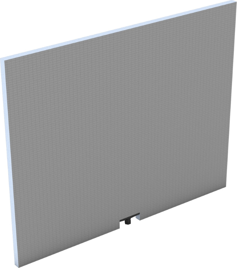 wedi Bathboard bath cladding head piece 770x600x20mm