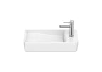 Roca Tura On Countertop basin 550(W) x 275(D) x 155(H)mm White