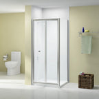 Merlyn Ionic Source 800mm Bifold Shower Door Chrome