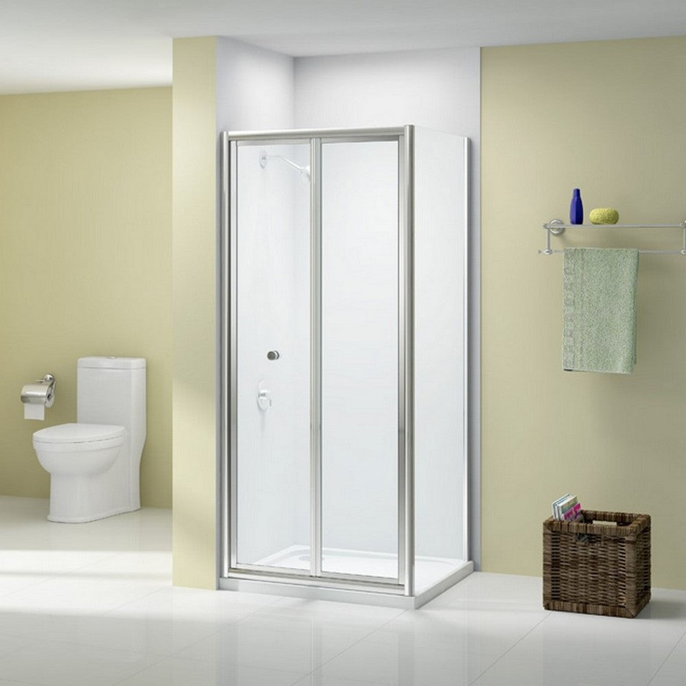 Merlyn Ionic Source 800mm Bifold Shower Door Chrome